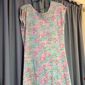 Lilly Pulitzer Lobstah roll dress M